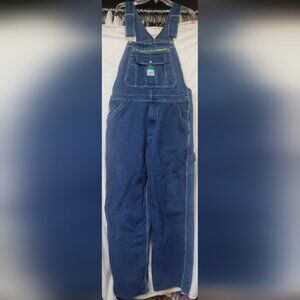 Liberty Overalls Carpenter Dark Denim 34x30 Worker Western Classic